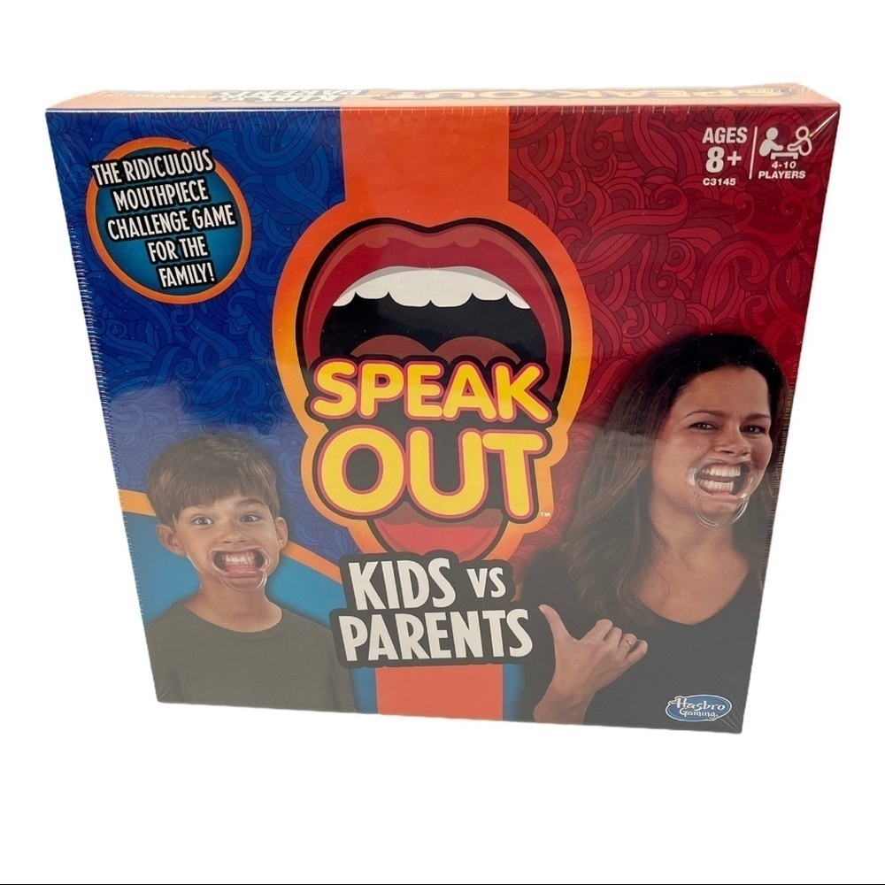 New Speak Out Kids Versus Parents Edition Board Game